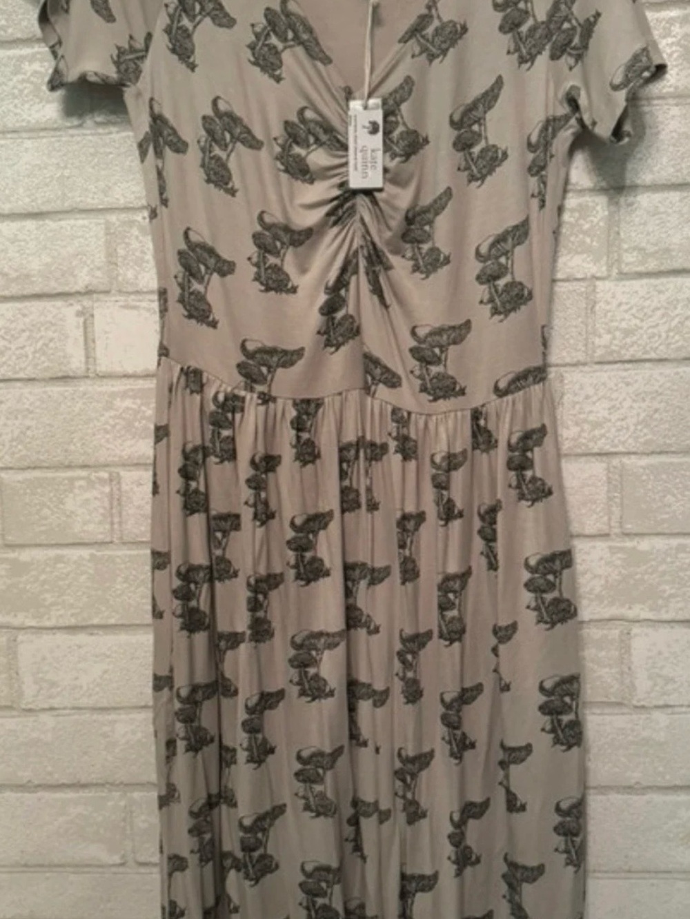 Kate Quinn-Mama Mushroom dress-Bamboo-NWT-XS